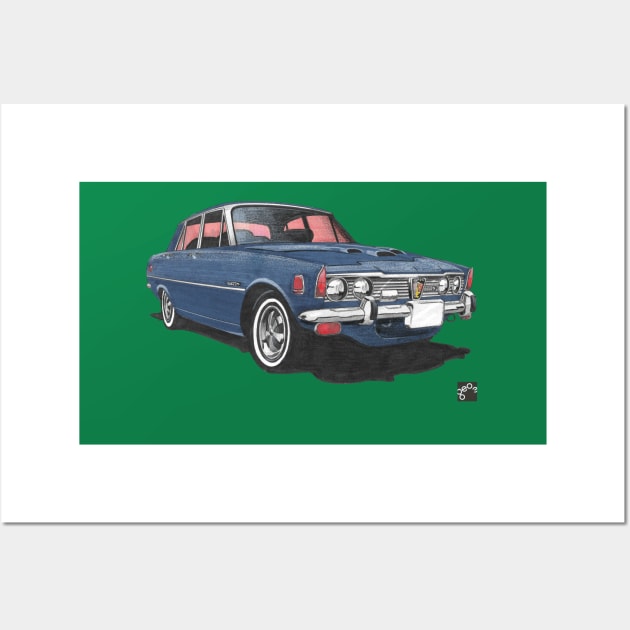 Geo3Doodles Rover P6 3500 NAS Doodle Wall Art by Geo3doodles